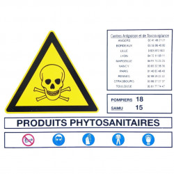 Armoire Phyto Agrifournitures 410L avec 2 portes + 2 bacs de rétention