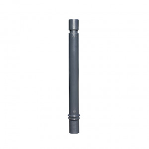 Poteau TPU1000 Viso, mémoire de forme, à sceller - anthracite - tête cylindrique Ht 1130 - Ø 100 mm