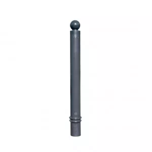 Poteau TPU1000 Viso, mémoire de forme, à sceller - anthracite - tête boule Ht 1130 - Ø 100 mm