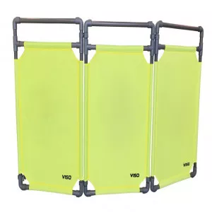 Barrière Travo Viso PVC - 3 vantaux - Jaune uni L 1700 x H 1000 mm