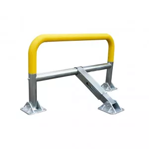 Arceau de parking flexible Stopush Viso - Jaune - Ouvertures multiples