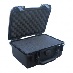 Mallette étanche WAT IP67 Viso, mousse prédécoupée - noir - L 2240 x l 198 x H 108 mm
