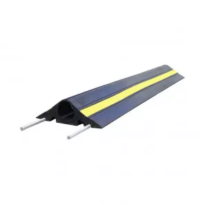 Protège câble rigide Viso, Ø 60 mm - L 1 m + liaison + 4 trous de fixation
