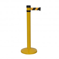 Poteau jaune RS4 Viso - sangle 4 m - noire-jaune - larg. 50 mm