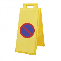 Panneau chevalet PSG Viso - STATIONNEMENT INTERDIT - Lot de 10