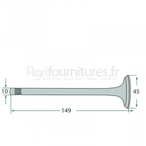 Soupape admission - échappement par Eicher