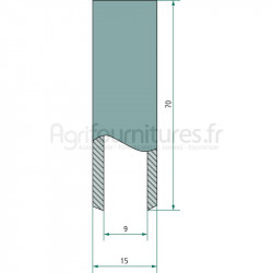 Guide soupape modèles Perfekt 401 E,Granit 501,501 E,Brillant 601,Brillant 701 par Hanomag