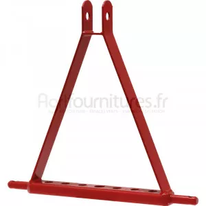 Barre à trous cat.1 diam. 21 mm, dim. 537 x 61,5 x 30 mm