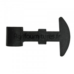 Attache-capot court dim. 17 x 65 x 20 mm