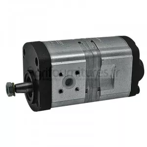 Pompe double 8+8 cm³ pour Case IH