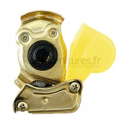 Main de frein M22 x 1,5 jaune frein automatique pour tracteur