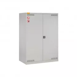Armoire à fût 14/20, bac de rétention PE 250 L et caillebotis PE Cemo
