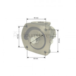 Pompe à eau de refroidissement Bepco 22/130-191 pour tracteur