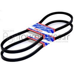 Paire de courroies trapézoïdales 13 x 1575 la Bepco 30/144-127 pour tracteur