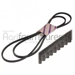 Paire de courroies trapézoïdales 13 x 1462 la Bepco 30/144-124 pour tracteur