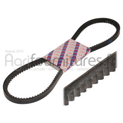 Courroie trapézoïdale 13 x 1168 la Bepco 24/144-61 pour tracteur industriel