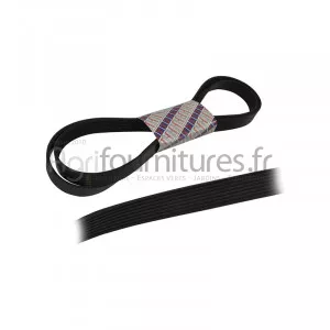 Courroie plate 6 pk x 2555 Bepco 24/144-57 pour tracteur