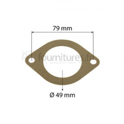 Joint de thermostat Ø 49 x 79 mm Bepco 24/147-7 pour tracteur