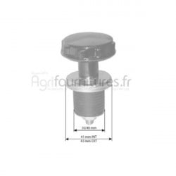 Bouchon de remplissage d'huile Bepco 24/85-6 pour tracteur