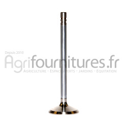 Soupape d'admission Ø 48.2 x 9.4 mm - l 156.1 mm - 45° Bepco 26/42-151 pour tracteur