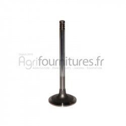 Soupape d'admission Ø 41.73 x 8 mm - l 124.71 mm - 20° Bepco 21/42-404 pour tracteur
