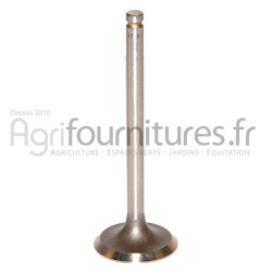 Soupape d'admission Ø 39 x 7.9 mm - l 114.3 mm - 45° Bepco 30/42-3 pour tracteur
