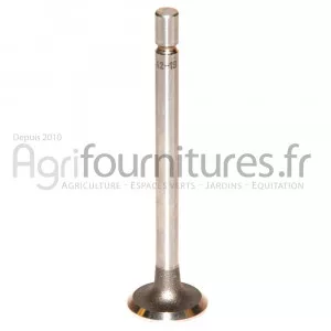 Soupape d'admission Ø 28.2 x 7.8 mm - l 108.3 mm - 45° Bepco 30/42-19 pour tracteur