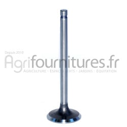 Soupape d'admission Ø 45.8 x 9.4 mm - l 145.9 mm - 45° Bepco 24/42-12 pour tracteur