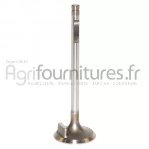 Soupape d'admission Ø 42.9 x 8 mm - l 137.7 mm - 45° Bepco 23/42-266 pour tracteur