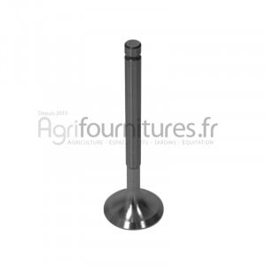 Soupape d'admission Ø 38.2 x 9.5 mm - l 124.4 mm - 45° Bepco 20/42-30 pour tracteur