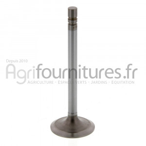 Soupape d'admission Ø 46 x 9.5 mm - l 131 mm - 30° Bepco 26/42-18 pour tracteur