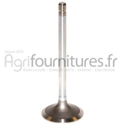 Soupape d'admission Ø 45.35 x 7.97 mm - l 126.22 mm - 30° Bepco 23/42-254 pour tracteur