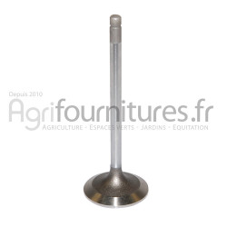 Soupape d'admission Ø 46.6 x 7.9 mm - l 134.2 mm - 30° Bepco 26/42-150 pour tracteur