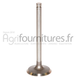 Soupape d'admission Ø 46.9 x 9.5 mm - l 132.5 mm - 45° Bepco 30/42-16