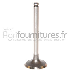Soupape d'admission Ø 44.25 x 9.5 mm - l 123 mm - 45° Bepco 30/42-6 pour tracteur