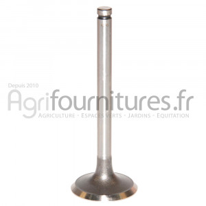 Soupape d'admission Ø 44.25 x 9.5 mm - l 123 mm - 45° Bepco 30/42-6 pour tracteur