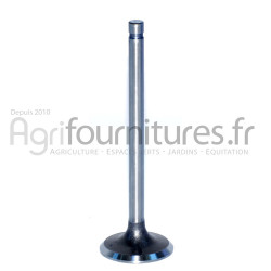 Soupape d'échappement Ø 43 x 9.4 mm - l 146.3 mm - 45° Bepco 24/43-40 pour tracteur