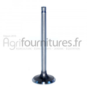 Soupape d'échappement Ø 43 x 9.4 mm - l 146.3 mm - 45° Bepco 24/43-40 pour tracteur
