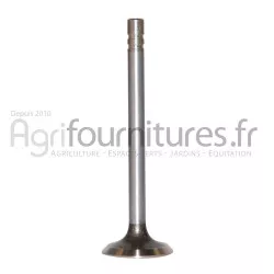Soupape d'échappement Ø 40 x 9.5 mm - l 131 mm - 45° Bepco 26/43-17 pour tracteur
