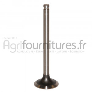 Soupape d'échappement Ø 33.4 x 7.9 mm - l 114.2 mm - 35° Bepco 30/43-5 pour tracteur