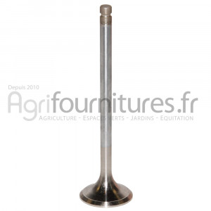 Soupape d'échappement Ø 40.9 x 8.9 mm - l 152.6 mm - 45° Bepco 30/43-52 pour tracteur