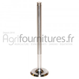 Soupape d'échappement Ø 29.7 x 8.7 mm - l 147.7 mm - 45° Bepco 25/43-21 pour télescopique