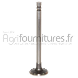 Soupape d'échappement Ø38.4x9.4mm (0.003''-0.076mm) - l 145.9 mm - 45° Bepco 24/43-12A
