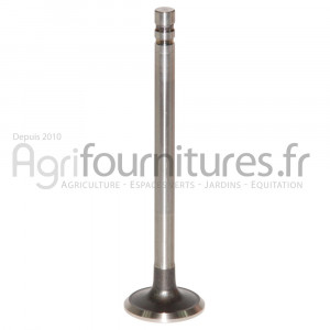 Soupape d'échappement Ø38.4x9.4mm (0.003''-0.076mm) - l 145.9 mm - 45° Bepco 24/43-12A