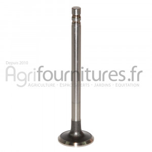 Soupape d'échappement Ø38.4x9.4mm (0.015''-0.381mm) - l 145.9 mm - 45° Bepco 24/43-12B