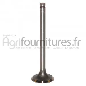 Soupape d'échappement Ø 33.4 x 7.9 mm - l 114.2 mm - 45° Bepco 30/43-4 pour tracteur