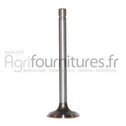 Soupape d'échappement Ø 40 x 9.5 mm (0.003''-0.076mm) - l 131 mm - 45° Bepco 26/43-17A