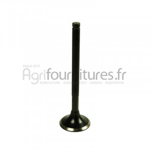 Soupape d'échappement Ø 39.5 x 9 mm - l 130.5 mm - 45° Bepco 29/43-402 pour tracteur