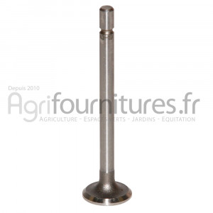 Soupape d'échappement Ø 26.5 x 7.9 mm - l 108.2 mm - 45° Bepco 30/43-19 pour tracteur