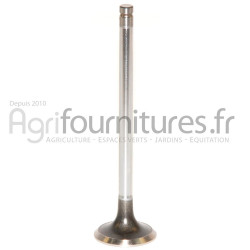 Soupape d'échappement Ø 36.22 x 7.93 mm - l 137.78 mm - 45° Bepco 23/43-266 pour tracteur